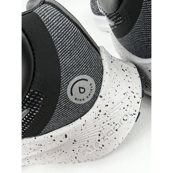 Nike Winflo 8 Shield Black Iron Grey Men's Sneakers Water Repellent NO SHOE BOX - Picture 5 of 11